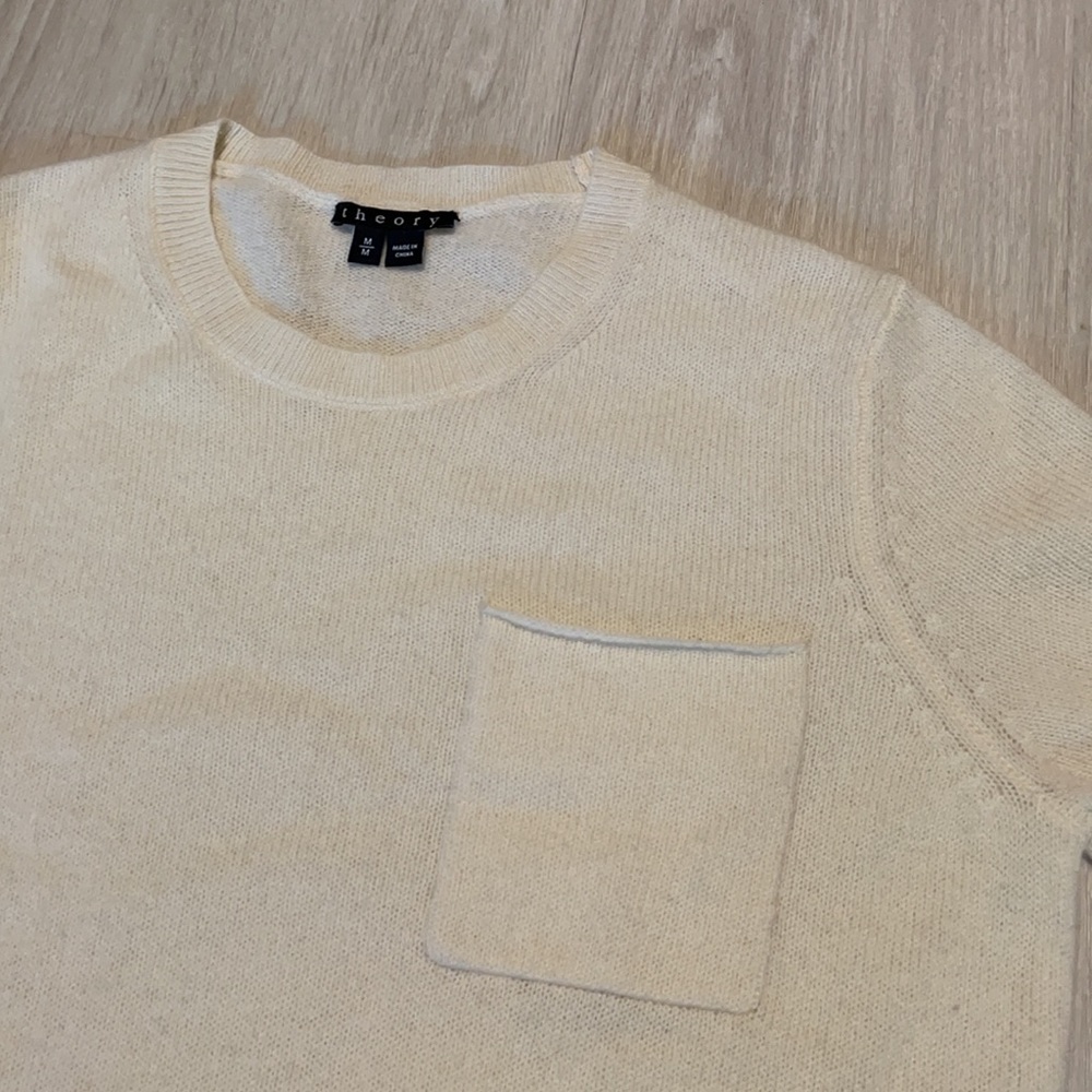 Theory cashmere short sleeve